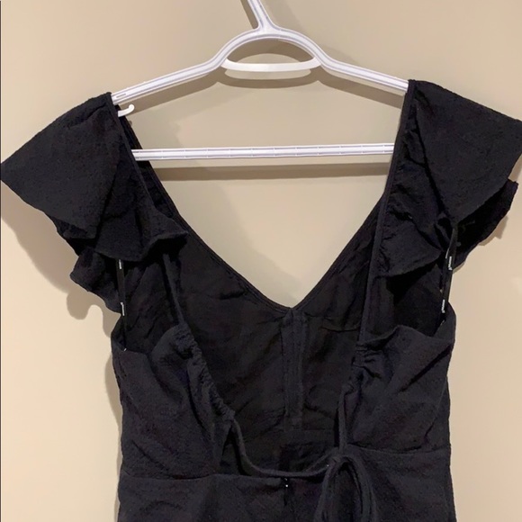 🆕 Minkpink “Frills” Little Black Dress - Women’s Size Medium - Picture 5 of 6